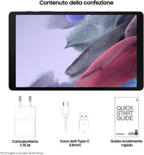 Carica l'immagine nel visualizzatore di Gallery, Samsung Galaxy Tab A7 Lite, 8.7 Pollici, Wi-Fi, RAM 3 GB, Memoria 32 GB, Tablet Android 11, Gray, [Versione italiana] 2021
