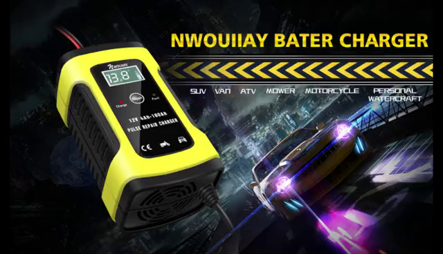 Caricabatteria Auto YONHAN 6A - Per Batterie 12V, Litio E Piombo, Con Schermo LED - Foto 8