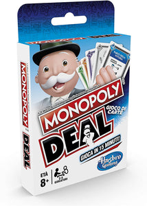 Hasbro Monopoly Deal (Gioco di Carte, Versione in Italiano), E3113103