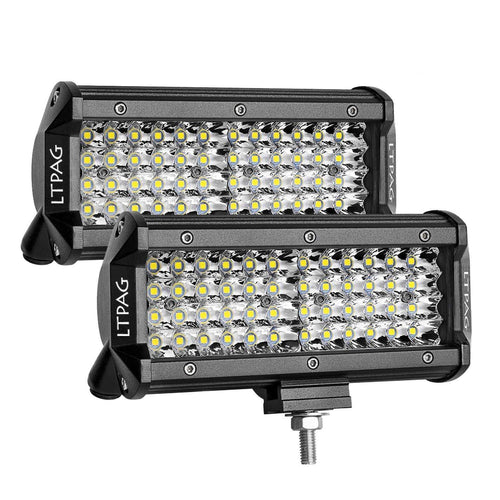 Faro da Lavoro, LTPAG 7'' 144W 28800lm Faretto - 96 LEDs Flood 7