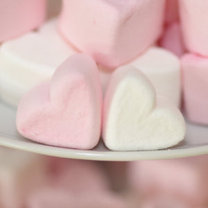 WeddingTree Cuori di marshmallow 1 kg - dolci morbidi per San Valentino o... - Ilgrandebazar