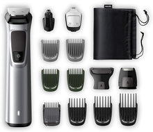 Carica l&#39;immagine nel visualizzatore di Gallery, Philips Grooming Kit serie7000 MG7720/18 Tagliacapelli, Regolabarba uomo, Rifinitore Corpo/Naso/Orecchie, Premium, 14in1