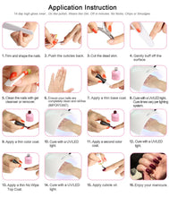 Carica l&#39;immagine nel visualizzatore di Gallery, AIMEILI Base e Top Coat Semipermanente Smalto per TB 10ML - Ilgrandebazar