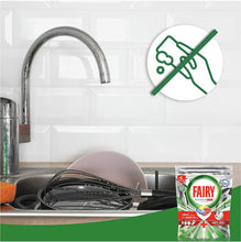 Carica l'immagine nel visualizzatore di Gallery, Fairy Platinum Plus Allin1 Pastiglie Lavastoviglie, 100 Cicli, 5 x 20 Capsule, Detersivo al Limone, Maxi Formato, Brillantezza Originale, Tecnologia Anti-Opaco con Azione Brillante Fairy Platinum Plus Limone 100 Capsule