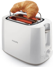 Carica l&#39;immagine nel visualizzatore di Gallery, Philips Daily Collection HD2583/00 Tostapane con Pinza per Sandwich, 600 W, 8 Livelli di Tostatura, Bianco