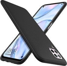 Carica l&#39;immagine nel visualizzatore di Gallery, Huawei P40 Lite Cover, Ultra Sottile di Gomma, Custodia Protettiva Antiurto,per la Huawei P40 Lite Smartphone.(Nero)