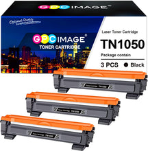 Carica l'immagine nel visualizzatore di Gallery, GPC Image Compatibili Cartucce di Toner Sostituzione per Brother TN1050 TN-1050 per DCP-1510 DCP-1512 DCP-1612W DCP-1610W HL-1210W HL-1110 HL-1112 MFC-1810 MFC-1910W HL-1212W (Nero, 3-Pack)