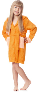 Ladeheid Accappatoio Bambina e Bambino in Spugna di Cotone LA40-103(Blu... - Ilgrandebazar