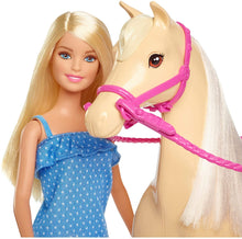 Carica l&#39;immagine nel visualizzatore di Gallery, Barbie Bambola con Cavallo e Accessori, Multicolore, 3+ Anni, FXH13