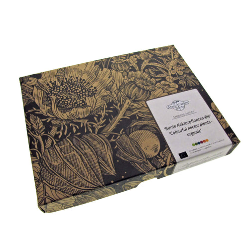 Piante colorate e ricche di nettare (bio) - Set regalo semi con 6 piante... - Ilgrandebazar