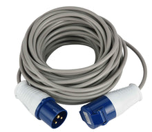 Carica l&#39;immagine nel visualizzatore di Gallery, Electraline 46148 Prolunga industriale 20 mt presa 20 M, Grigio - Ilgrandebazar