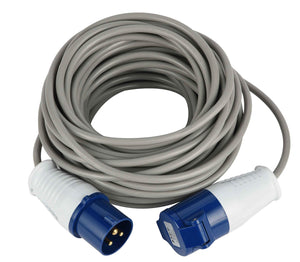 Electraline 46148 Prolunga industriale 20 mt presa 20 M, Grigio - Ilgrandebazar