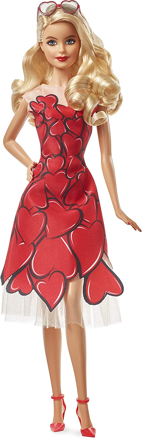 Barbie- Occasioni Speciali Bambola da Collezione con Confezione Personalizzabile Collectors San Valentino 2019, FXC74