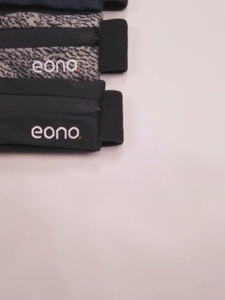 Eono by Amazon - Marsupio Sportivo Cintura da Corsa, Impermeabile e Nera