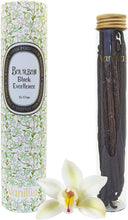 Carica l'immagine nel visualizzatore di Gallery, Vanillia ? 15 Gousses Délicieuses de Vanille "BOURBON BLACK GOURMET" de Madagascar ? Le meilleur de la Récolte ? Tube en Verre + Tube en carton de protection ? Idée Cadeau Originale