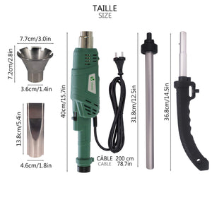 ACHATPRATIQUE Bruciatore di Erbe elettriche | Bacchetta per diserbo Weed... - Ilgrandebazar