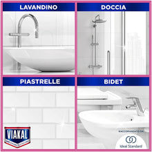 Carica l&#39;immagine nel visualizzatore di Gallery, Viakal Anticalcare Detersivo Spray per Bagno, 2 bottiglie da 700 ml, Fresco Profumo Ambi Pur, Rimuove Sporco e Batteri, Azione Totale Sul Calcare, Brillantezza Duratura, Maxi Formato