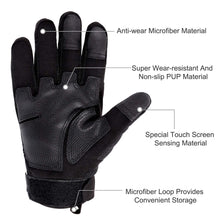 Carica l&#39;immagine nel visualizzatore di Gallery, yokamira Guanti Tattici Militari Full Finger Touch Screen per XL, XL - Ilgrandebazar