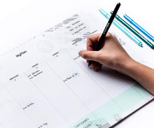 Carica l&#39;immagine nel visualizzatore di Gallery, Planner Settimanale da Tavolo - Organizer A3 43x30 a A3, Creative Mess