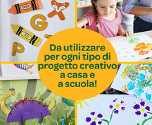 Carica l'immagine nel visualizzatore di Gallery, CRAYOLA - I Lavabilissimi Tempere Lavabili in Barattolini Richiudibili, Pronte all'Uso, per Scuola e Tempo Libero, 10 Colori Classici, 54-1205 Tempere Lavabili Colori Classici 59 ml (Confezione da 1)