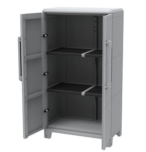 Terry Transforming Modular 3, Armadio 78 x 43.6 x 143 cm, Grigio - Ilgrandebazar