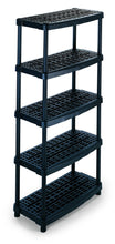 Carica l&#39;immagine nel visualizzatore di Gallery, Terry Scaffale 1836/5 in Plastica, 93 x 45,3 x 188,5 cm 93x45.3x188.5 cm, Nero - Ilgrandebazar