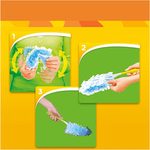 Carica l&#39;immagine nel visualizzatore di Gallery, Swiffer Duster Piumini Cattura Polvere, 25 Panni, Cattura e Intrappola Polvere e Sporco, Ottimo per I peli di Animale, Per Tutte le Superfici, Maxi Formato