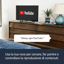 Carica l&#39;immagine nel visualizzatore di Gallery, Fire TV Stick con telecomando vocale Alexa | Lettore multimediale BLACK - Ilgrandebazar