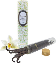 Carica l'immagine nel visualizzatore di Gallery, Vanillia ? 15 Gousses Délicieuses de Vanille "BOURBON BLACK GOURMET" de Madagascar ? Le meilleur de la Récolte ? Tube en Verre + Tube en carton de protection ? Idée Cadeau Originale