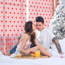 Carica l&#39;immagine nel visualizzatore di Gallery, Decorazioni per San Valentino,4Pcs Tende da Finestra Valentino Tende... - Ilgrandebazar