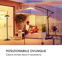 Carica l&#39;immagine nel visualizzatore di Gallery, Blumfeldt Heat Guard Blackline Delicate - Riscaldamento da 1500 W Nero - Ilgrandebazar