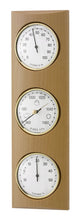 Carica l&#39;immagine nel visualizzatore di Gallery, TFA 20.1028.05 Domatic Buche, Stazione Meteo in Legno marrone - Ilgrandebazar