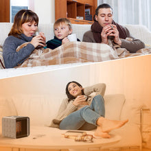 Carica l&#39;immagine nel visualizzatore di Gallery, HeiPard Termoventilatore Ceramica 1500W / 750W, PTC Mini Stufa Elettrica Basso Consumo Riscaldatore,Protezione da Surriscaldamento, Silenzioso, Termoventilatore da Bagno Ufficio Stanze (argento)