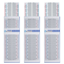 Carica l&#39;immagine nel visualizzatore di Gallery, Elegoo 3pcs MB-102 Breadboard con 830 Punti Senza Set 1 (830 points X 3) - Ilgrandebazar