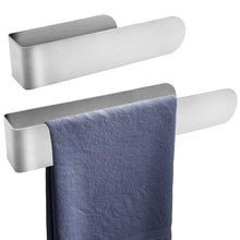 Carica l&#39;immagine nel visualizzatore di Gallery, Due pezzi 20cm +30cm Portasciugamani Adesivo, HASA zone Senza Trapano Set Porta Asciugamani Bagno con Acciaio Inox SUS 304