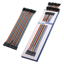 Carica l'immagine nel visualizzatore di Gallery, ELEGOO 120pcs 3 in 1 Kit Cavetti Jumper Filo Dupont Multicolore Wire 28AWG... - Ilgrandebazar
