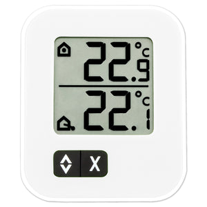 TFA 30.1043.02 Termometro Digitale, Bianco - Ilgrandebazar