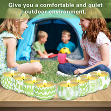 Carica l&#39;immagine nel visualizzatore di Gallery, SCENTORINI 8 Candele Citronella Repellenti per Zanzare per Interni ed Esterni, Tempo di Combustione 15 Ore per Candela