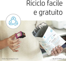 Carica l'immagine nel visualizzatore di Gallery, HP 302 F6U65AE Cartuccia Originale per Stampanti a Getto di Inchiostro, Compatibile con DeskJet 1110, 2130 e 3630, HP OfficeJet 3830 e 4650, HP ENVY 4520, Tricromia