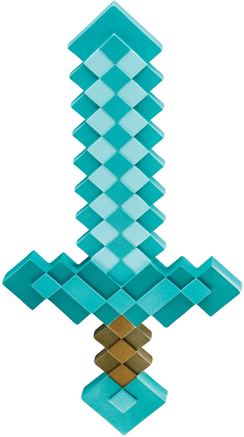 Minecraft plastica Replica Diamond Sword