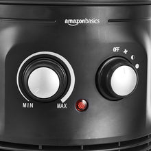Carica l'immagine nel visualizzatore di Gallery, AmazonBasics, Termoventilatore portatile 360° Surround a 2 velocità, con termostato, 1800 W