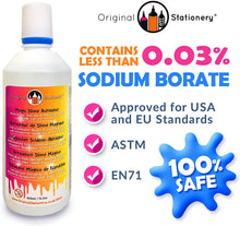 Carica l&#39;immagine nel visualizzatore di Gallery, Original Stationery Attivatore Slime – Acido Borico per Slime – Funziona Meglio del Liquido per Lentine per Slime – Ideale da Usare con Colla e PVA