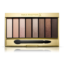 Carica l&#39;immagine nel visualizzatore di Gallery, Max Factor Nude Eyeshadow Palette, 8 Ombretti Modulabili a Lunga Cappuccino - Ilgrandebazar