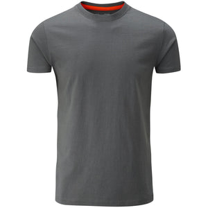 Charles Wilson Confezione da 4 T-Shirt Girocollo Semplice (Large, L, Graphite - Ilgrandebazar