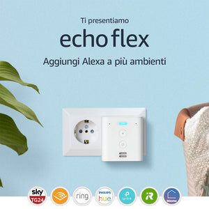 Ti presentiamo Echo Flex - Controlla i dispositivi per Casa WHITE - Ilgrandebazar