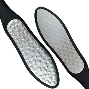 Premium Raspa Corneale Laser Bifacciale, Lima Per Piedi In Acciaio big, black