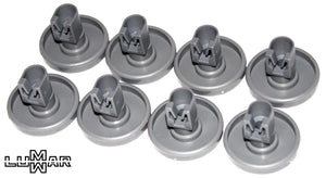 Set Lummar ruote lavastoviglie Rex Electrolux Techna Zanussi Aeg Favorit... - Ilgrandebazar