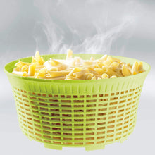 Carica l&#39;immagine nel visualizzatore di Gallery, Leifheit Salad Spinner Signature Contenitore A Centrifuga per Insalata, Acciaio Inossidabile, Verde, Grande