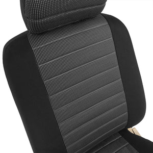 WOLTU 7231-2 Set Coprisedili Anteriori Auto 2 Posti Seat 2 Pezzi, Grigio