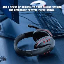 Carica l'immagine nel visualizzatore di Gallery, Cuffie Gaming per PS4 Xbox One, Dhaose Cuffie Auricolari Stereo con Microfono e Cancellazione del Rumore in Ingresso, Controllo del Volume, per PS4 PC Smartphone Xbox One